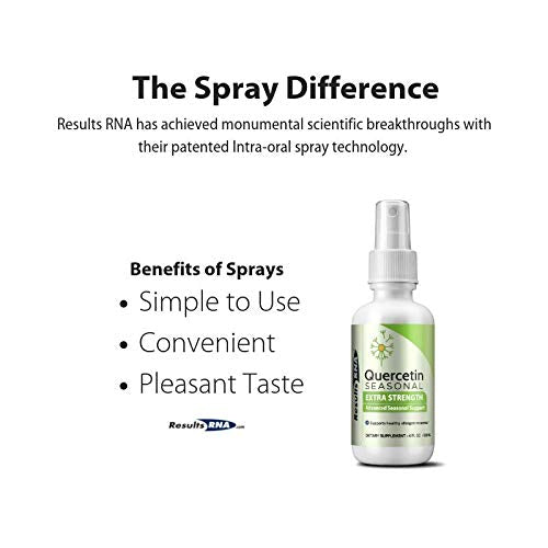 Results RNA Quercetin Seasonal Extra Strength | Healthy Allergen and Immune Response (2 oz.)