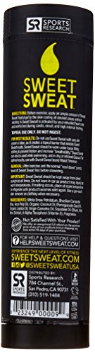 Sports Research- Sweet Sweat Workout Enhancer - 6.4 oz Sports Stick