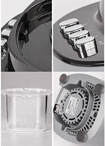 QIN Juicer Machines, Slow Masticating Juicer Extractor Easy to Clean, Quiet Motor, BPA-Free, Cold Press Juicer for Fruits and Vegetable