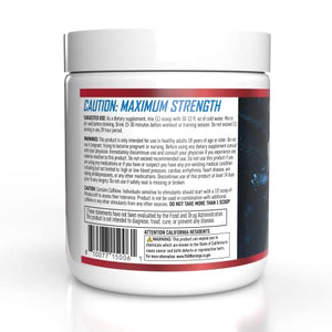 Giant Sports International NITRABURST Pre Workout Powder, Increase Blood Flow, Boosts Strength and Energy, Improve Exercise Performance, Creatine Free (Black Cherry, 30 Servings)