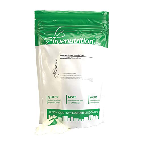 True Nutrition Team Skip Formula - Egg + Milk Based Protein Powder - Whey Protein Isolate, Micellar Casein, and Egg White Protein - Fast, Medium, and Slow Digesting - Vanilla - 1LB
