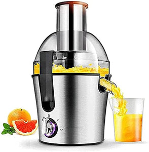 WXLBHD Compact Masticating Juicer Cold Press Juicers Machine Easy to Clean Slow Juicer Extractor for Vegetable Fruit Juice Smoothies, 3 Speed Modes, Fruit and Vegetable Residue Juice Separation Juicer