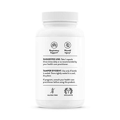 Thorne Research - Quercenase - Quercetin Phytosome Supplement with Bromelain - 60 Capsules