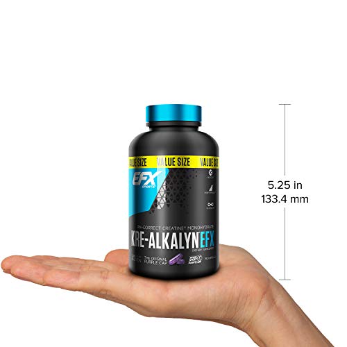 All American EFX Kre-Alkalyn for Muscle Growth & Performance - 20 MORE FREE, 192 Total