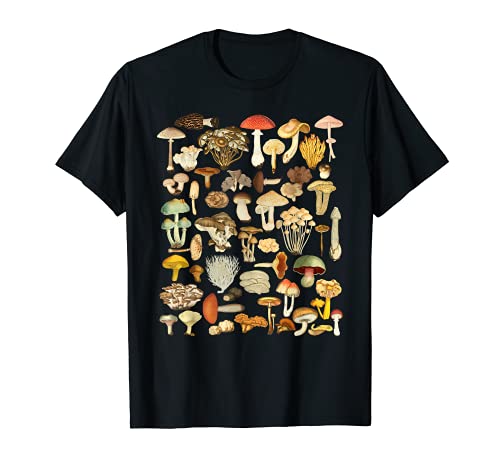 Mushroom Shirt Mycology Fungi Foraging Mushroom Whisperer T-Shirt