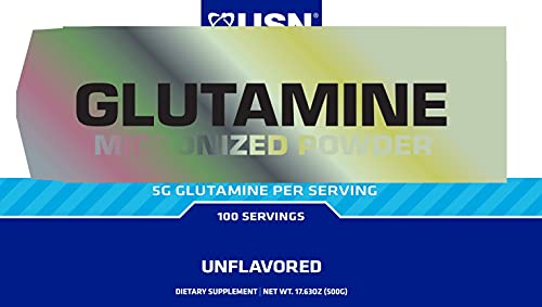 USN Pure Glutamine Micronized Powder, 500 Grams