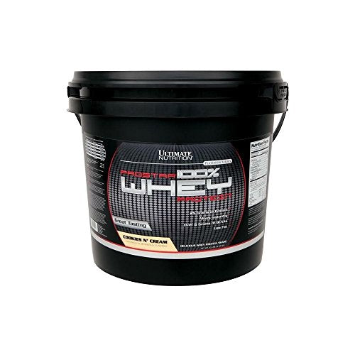 Ultimate Nutrition Prostar Whey Protein Powder Blend of Whey Concentrate Isolate and Peptides – Low Carb, Keto Friendly, 25 Grams of Protein - 150 Servings, Cookies N Cream, 10 Pounds