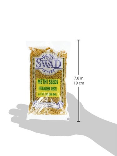 Swad Fenugreek (Methi) Seeds 7oz- Indian Grocery,spice