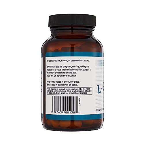 Twinlab L-Glutamine 500 mg - Amino Acid Supplement for Immune Support, Digestive Support, Metabolism Boost, Gut Health and Muscle Recovery, 100 Capsules