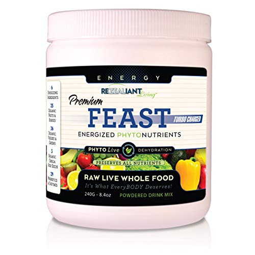 Rezealiant Living Premium Feast Turbo Charged - Powder