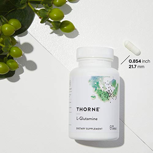 Thorne Research - L-Glutamine - Amino Acid Supplement for GI Health and Immune Function - 90 Capsules