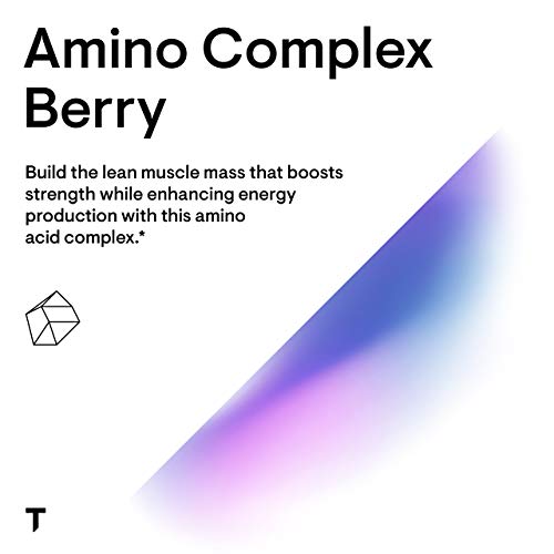Thorne Amino Complex - BCAA Powder for Pre or Post Workout - Promotes Lean Muscle Mass and Energy Production - Sports Performance - Vegan - Berry Flavor - 8 Oz - 30 Servings