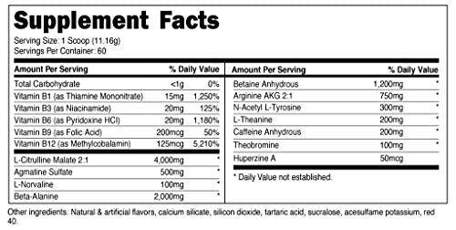 Nutricost Pre-Workout Powder for Women Strawberry (60 Serv)