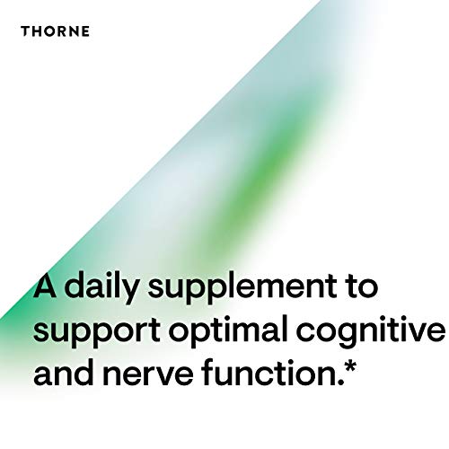 Thorne Carnityl - 500mg Acetyl-L-Carnitine - Supports Brain Function and Healthy Nerve Sensations in The Hands and Feet - Gluten-Free, Soy-Free, Dairy-Free - 60 Capsules
