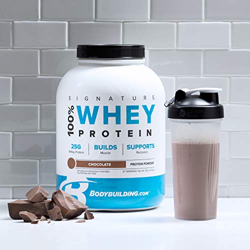 Bodybuilding Signature 100% Whey Protein Powder | 25g of Protein per Serving (Chocolate, 2 Lbs)