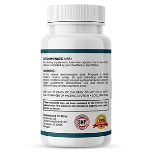 High Absorption Propionyl-L-Carnitine (PLCAR) by Biovy™ - No Artificial Fillers - Effective Propionyl L Carnitine HCL Supplement to Support Blood Circulation - 120 Capsules