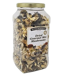 The Wild Mushroom Co. Dried Gourmet Mix European Mushrooms 12 Ounces (340g)