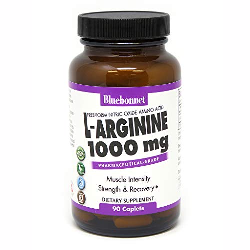 BlueBonnet L-Arginine 1000 mg Capsules, 90 Count