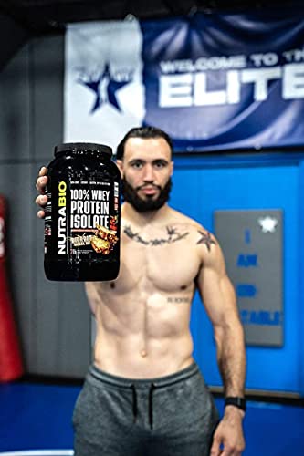 NutraBio 100% Whey Protein Isolate (Chocolate Peanut Butter, 5 Pounds)