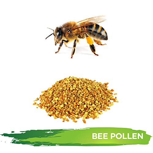 Alovitox Bee Pollen Granules | 100% Pure, Natural Raw Bee Pollen | Superfood Packed with Antioxidant, Protein, Vitamin & More | Bee Friendly Nutritional Yeast, Gluten Free | 5 lbs Bag