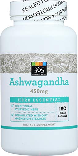 365 by Whole Foods Market, Herb Ashwagandha, 180 Count