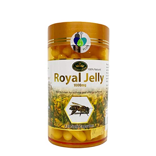 Royal Jelly Nature ’s king Royal Jelly 1000mg Royal Jelly (120 Capsules)