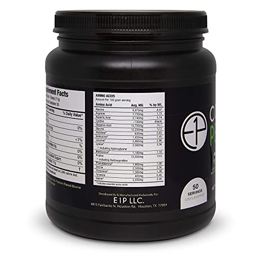 New Zealand Hydrolyzed Collagen Peptides Powder (18.2oz) 50 Servings Unflavored Grass-Fed, Pasture-Raised, Non-GMO