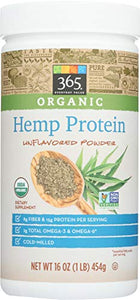 365 by Whole Foods Market, Protein Powder Hemp Organic, 16 Ounce