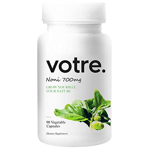 Votre. Noni 700mg, 90 Vegetable Capsules, Antioxidants, Reduce Cholesterols, Joint Pain, Immune Support