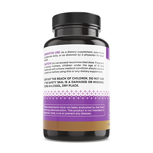 Ancient Bliss Leaky Gut Supplement, L Glutamine Capsules for Gut Support with Blessed Thistle and Hydrangea Root, Promotes Digestion, Vegan and Non-GMO, 60 Capsules