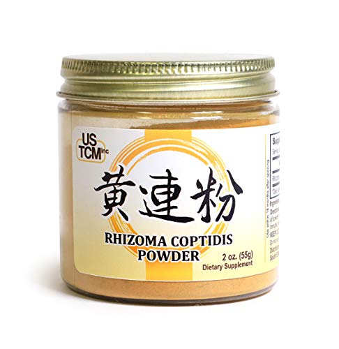 Rhizoma Coptidis Powder Huang Lian Powder 黃連粉 120mesh (2oz)