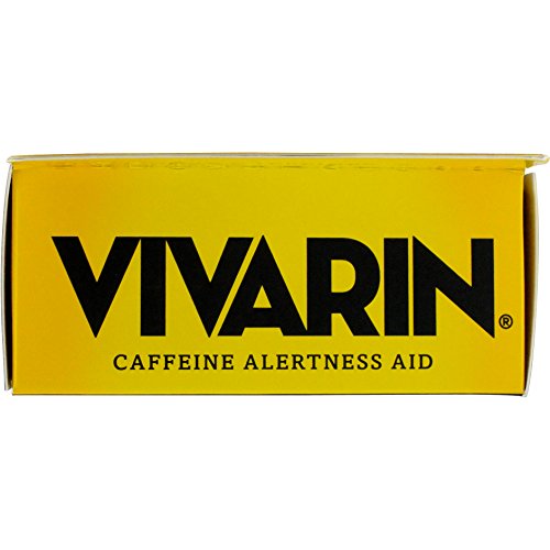 Vivarin Caffeine Alertness Aid 200mg, 40 Tablets, 2 Count, Functional Caffeine for Mental Alertness