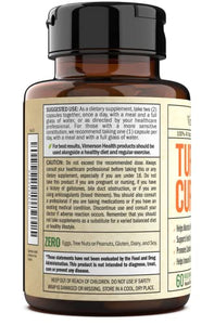 Turmeric Curcumin with BioPerine Black Pepper Extract 1200mg - Natural Joint & Immune Support with 95% Curcuminoids. High Absorption Antioxidant Vegan Supplement. Inflammatory and Immune Response