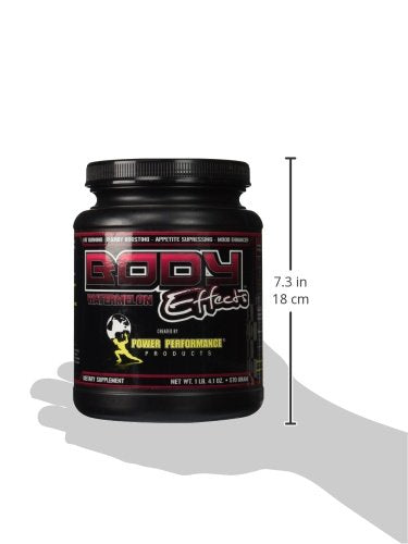 Power Performance Products Body Effects Pre Workout Supplement, Watermelon, 570 grams (1lbs. 4.1 oz)