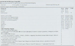 Gaspari Nutrition Super Pump Max, Pre Workout Supplement 40 Servings, Non-Habit-Forming, Sustained Energy & Nitric Oxide Booster Supports Muscle Growth, Recovery & Replenishes Electrolytes, Orange