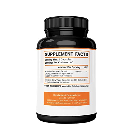 Tribulus Terrestris for Men & Women and Yohimbine HCL 5mg for Men and Women