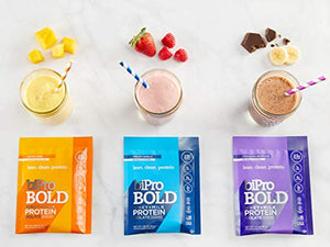 BiPro Bold Milk & Whey Protein Powder Isolate for Every Lifestyle, Chocolate Milkshake, 1 Pound - No Added Sugar, Suitable for Lactose Intolerance, Gluten Free, Contains Prebiotic Fiber