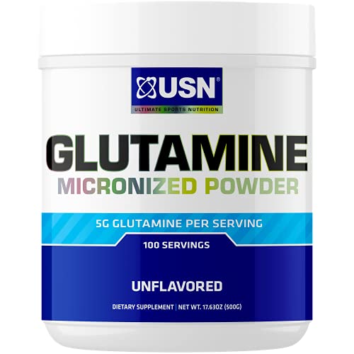 USN Pure Glutamine Micronized Powder, 500 Grams