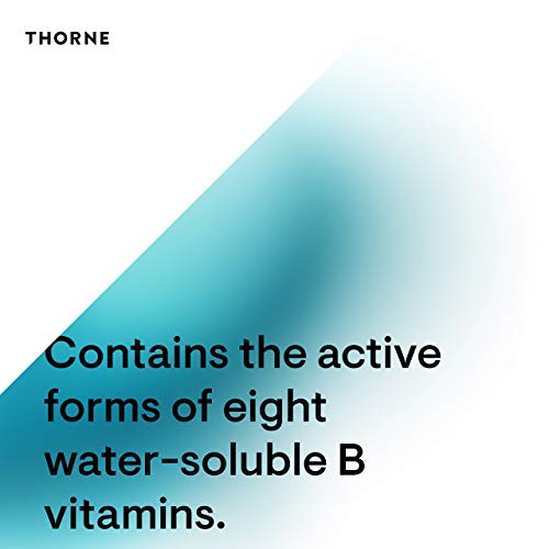 Thorne Research - B-Complex #12 - Vitamin B Complex with Active B12 and Folate - 60 Capsules