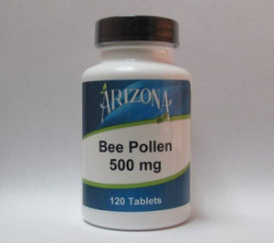 Arizona Brand Bee Pollen Tablets - 500mg - 120 Tablets - Dietary Supplement - Arizona Brand Nutritionals