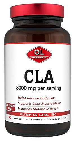 Olympian Labs CLA, 3000 mg per Serving, 90 softgels, 30 Servings