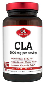 Olympian Labs CLA, 3000 mg per Serving, 90 softgels, 30 Servings