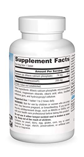 Source Naturals Serene Science L-Theanine 200mg - 60 Tablets