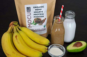 Organic Hemp Heart Protein Powder-74% | 22 Grams Protein Per Serving I Cold Processed & Stored | Made from The Hemp Heart | 12 LBS