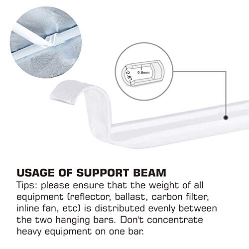 TopoLite 96"x96"x80" Indoor Grow Tent Room 600D Reflective Mylar Hydroponic Indoor Plants Growing Dark Room (96"x96"x80")