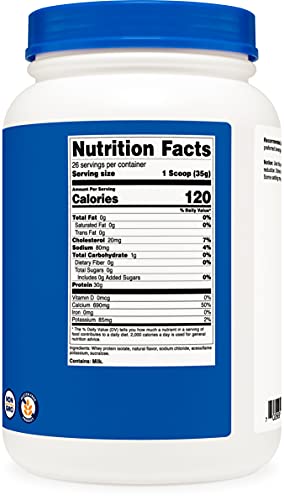 Nutricost Whey Protein Isolate (Strawberry) 2LBS