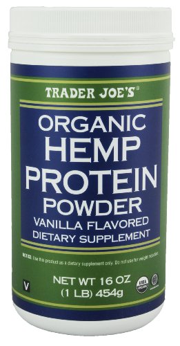 Trader Joe's 16 Oz. Organic Hemp Protein Powder Dietary Supplement (Vanilla)