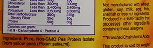 100% Pure Pea Protein Now Foods Powder 2 Pound (Pack of 2)