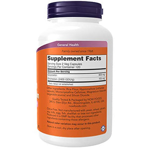 NOW Foods Supplements, Quercetin with Bromelain, Balanced Immune System, 240 Veg Capsules