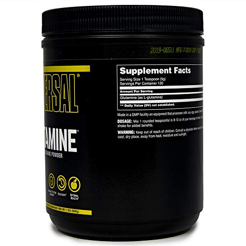 Universal Glutamine, 600-gram